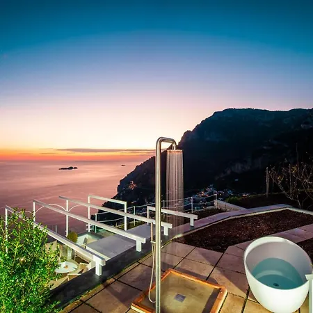 La Tagliata Spectacular Jacuzzi Tub Amazing View And Private Parking Garage Positano