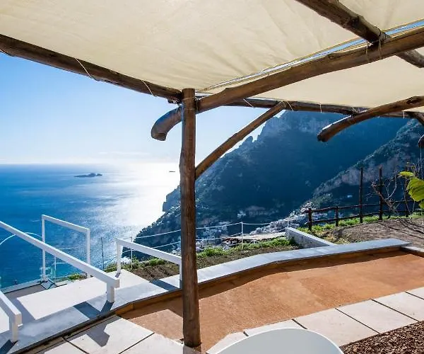 Semesterbostad La Tagliata Spectacular Jacuzzi Tub Amazing View And Private Parking Garage Positano