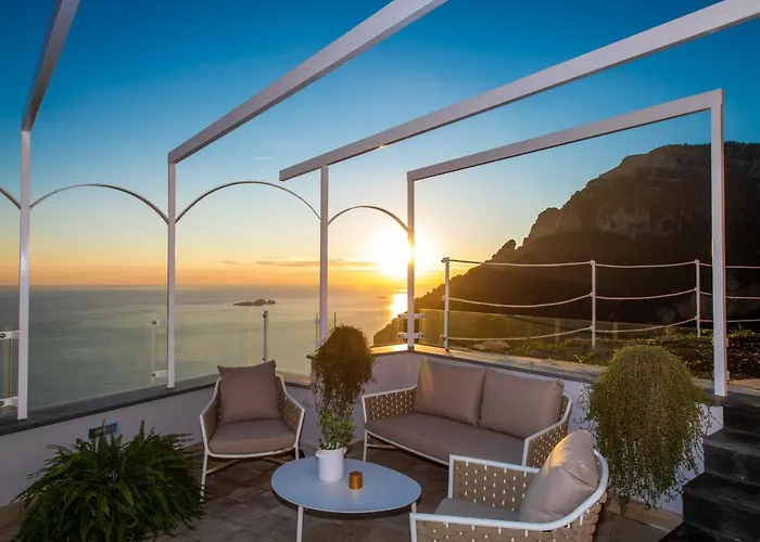 La Tagliata Spectacular Jacuzzi Tub Amazing View And Private Parking Garage Ferienhaus Positano